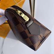 LV COSMETIC POUCH PM DAMIER EBENE CANVAS N47516 - 6