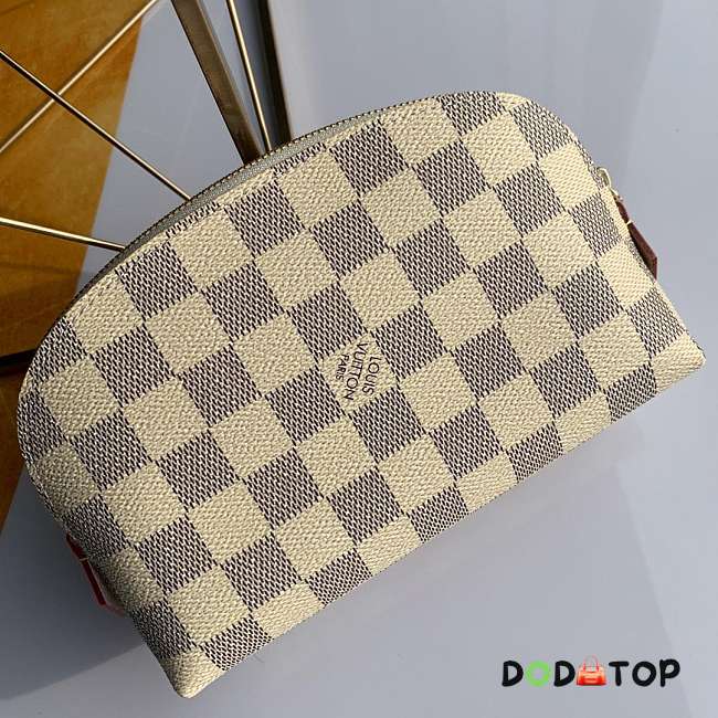 LV COSMETIC POUCH PM DAMIER AZUR CANVAS N60024 - 1