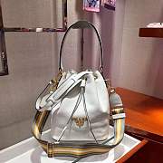 PRADA LEATHER BUCKET BAG 02 - 1