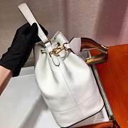 PRADA LEATHER BUCKET BAG 02 - 4