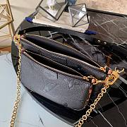 LV MULTI POCHETTE ACCESSOIRES BLACK M58520 SIZE 23.5 CM - 2