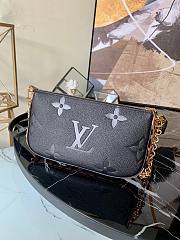 LV MULTI POCHETTE ACCESSOIRES BLACK M58520 SIZE 23.5 CM - 6