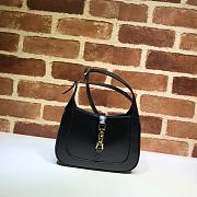 GUCCI JACKIE 1961 MINI SHOULDER BAG BLACK 637091 SIZE 19 CM - 1