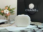 CHANEL SMALL VANITY CASE WHITE AS2630 SIZE 15 CM - 4