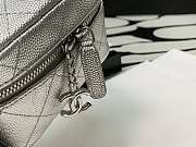 CHANEL SMALL VANITY WITH CHAIN SILVER AP2194 12 × 11.5 × 7 CM - 3
