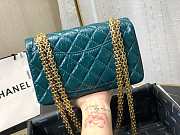 CHANEL MINI 2.55 TASCHE TIFFANY BLUE AS0874 SIZE 15,5 × 20 × 6 CM - 6