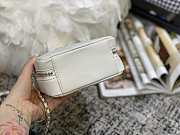 CHANEL VERTICAL CAMERA BAG WHITE AS1753 SIZE 17.5 CM  - 6