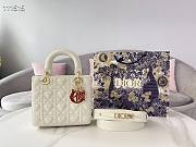 DIOR AMOUR MY ABCDIOR LADY BAG WHITE M0538 SIZE 20 CM - 1