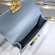 DIOR MICRO 30 MONTAIGNE BAG CLOUD BLUE S2110 SIZE 15 CM - 4