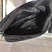 PRADA RE-NYLON AND SAFFIANO LEATHER BAG BLACK 2VH048 SIZE 23 CM - 4