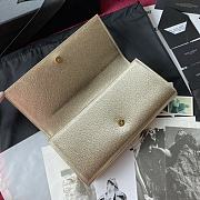 YSL KATE CLUTCH SMOOTH LEATHER GOLD 326079 SIZE 27 x 12.5 x 5 CM - 5