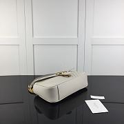 GUCCI GG MARMONT SMALL WHITE ‎443497 SIZE 26 CM - 5