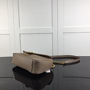GUCCI GG MARMONT SMALL KINGSPOT GRAY ‎443497 SIZE 26 CM - 2
