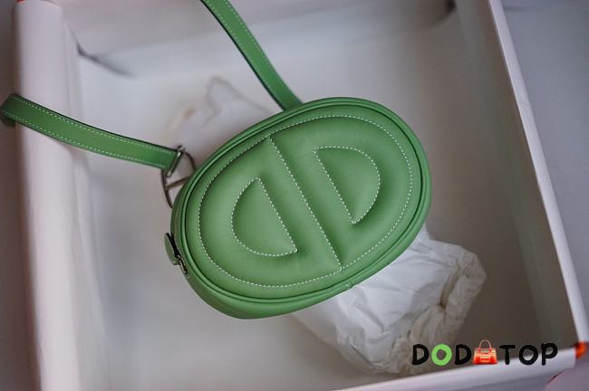 HERMES IN THE LOOP BELT BAG AVOCADO GREEN 19 CM - 1