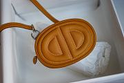 HERMES IN THE LOOP BELT BAG BROWN 19 CM - 1