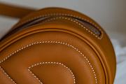 HERMES IN THE LOOP BELT BAG BROWN 19 CM - 3