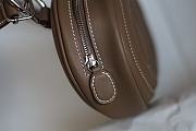 HERMES IN THE LOOP BELT BAG DARK TAUPE 19 CM - 3