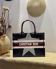 DIOR SMALL DIORALPS BOOK TOTE BLACK THREE-TONE M1296 36 CM - 1