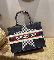 DIOR SMALL DIORALPS BOOK TOTE BLACK THREE-TONE M1296 36 CM - 3