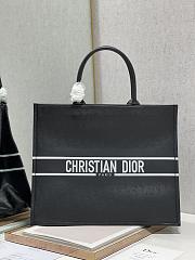 DIOR BOOK TOTE BLACK LEATHER M1286 41 X 32 CM - 1