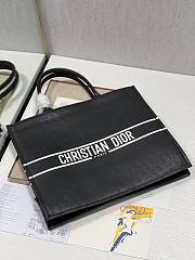 DIOR BOOK TOTE BLACK LEATHER M1286 41 X 32 CM - 3