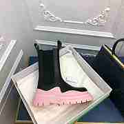Bottega Veneta Boots in Black/Pink - 3
