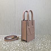 Valentino Mini Garavani Vlogo Walk Tote Bag Rose Cannelle Size 11 cm - 6