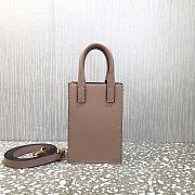Valentino Mini Garavani Vlogo Walk Tote Bag Rose Cannelle Size 11 cm - 3