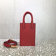 Valentino Mini Garavani Vlogo Walk Tote Bag Red Size 11 cm - 5