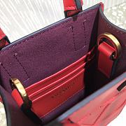 Valentino Mini Garavani Vlogo Walk Tote Bag Red Size 11 cm - 3