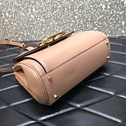 Valentino Medium Rockstud Alcove Handbag Rose Cannelle BQZ0NO Size 23 cm - 5