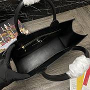 D&G Small Calfskin DG Daily Shopper Black Size 36 cm - 4