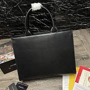 D&G Small Calfskin DG Daily Shopper Black Size 36 cm - 3