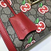 Gucci Padlock Small GG Shoulder Bag With Apple 498156 Size 26x18x10 cm - 3