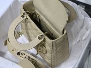 Dior Lady Dior My ABCDIOR Bag Beige M0538 Size 20 cm - 3