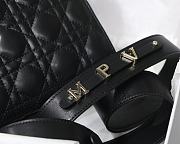 Dior Lady Dior My ABCDIOR Bag Black M0538 Size 20 cm - 6