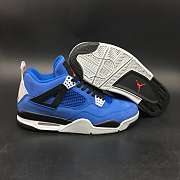 Nike Eminem X Air jordan 4 Blue - 1