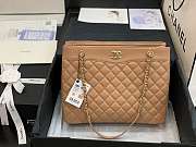 Chanel Large Coco Vintage Timeless Tote Bag Light Brown A57030 Size 35 cm - 1