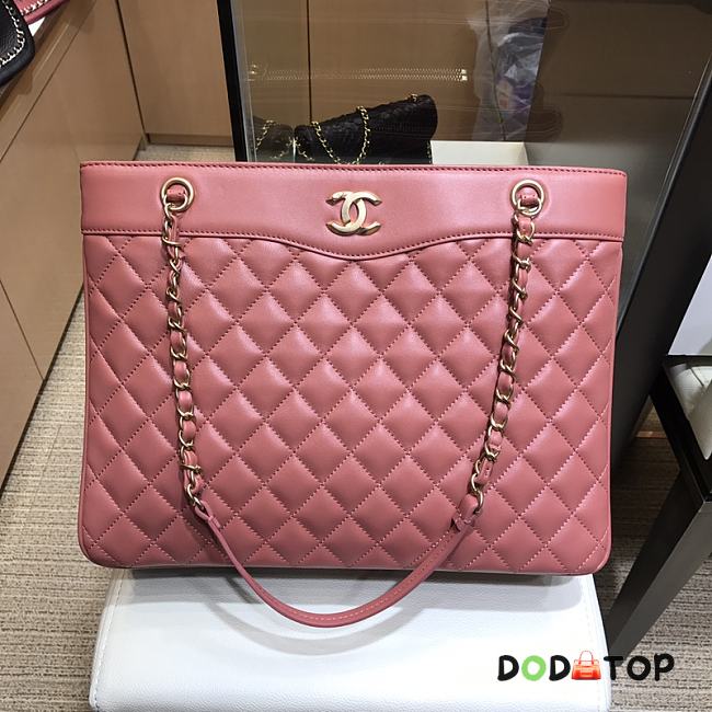 Chanel Large Coco Vintage Timeless Tote Bag Pink A57030 Size 35 cm - 1