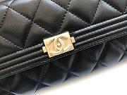 Chanel Long Wallet Black Smooth Leather A80286 Size 19 cm - 3