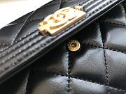 Chanel Long Wallet Black Smooth Leather A80286 Size 19 cm - 2