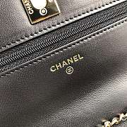 Chanel Wallet On Chain Black A80982 Size 19 x 13.5 x 3.5 cm - 3