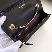 Chanel Wallet On Chain Black A80982 Size 19 x 13.5 x 3.5 cm - 2