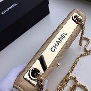Chanel Wallet On Chain Beige A80982 Size 19 x 13.5 x 3.5 cm - 5