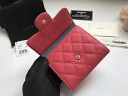 Chanel Small Pink Flap Wallet A82288 Size 10.5 x 11.5 x 3 cm - 4