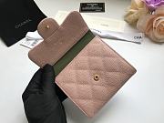 Chanel Small Light Pink Flap Wallet A82288 Size 10.5 x 11.5 x 3 cm - 4