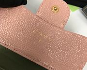 Chanel Small Light Pink Flap Wallet A82288 Size 10.5 x 11.5 x 3 cm - 2