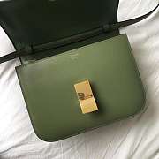 Celine Medium Classic Bag Khaki 189173 Size 24 x 18 x 7 cm - 2