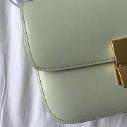 Celine Medium Classic Bag Light Green 189173 Size 24 x 18 x 7 cm - 4