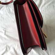 Celine Medium Classic Bag Red 189173 Size 24 x 18 x 7 cm - 2